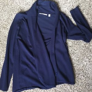 Navy blue cardigan